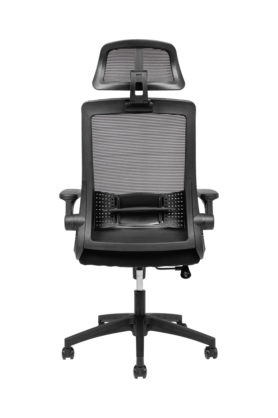 Santander: CUSTÓ Santander îți pune la dispoziție o tetieră reglabilă 3D și un suport lombar 2D, pentru potrivire pe înălțime și adâncime. Șezutul din spumă poliuritanică și spătarul din plasă acrilică lucrează împreună pentru confort și pentru a preveni supraîncălzirea. Cotierele „flip-up” se ridică la nevoie, eliberând spațiu atunci când te apropii de birou sau când dorești libertate de mișcare. Baza rotativă și roțile din nailon asigură deplasări line chiar și pe suprafețe lucioase. Alegerea perfectă pentru profesioniștii care își doresc confort ajustabil și versatilitate maximă.