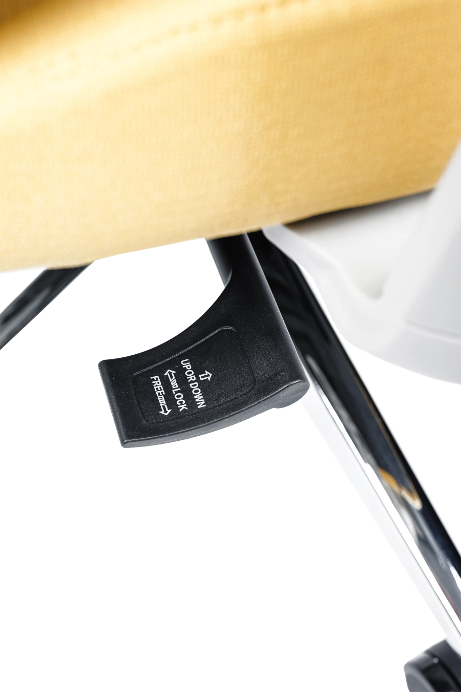 Florence: CUSTÓ Florence combină un spătar din plasă acrilică ventilată cu un șezut din spumă de densitate înaltă și mecanism de translație față/spate, astfel încât presiunea să fie distribuită uniform și proporțional, indiferent de constituția corpului. Suportul lombar ajustabil și tetiera 3D urmează curba coloanei și poziția capului, reducând oboseala. Cotierele 3D îți permit să reglezi înălțimea, adâncimea și rotația pentru tastare fără efort. Paleta gri-galben însuflețește spațiul de lucru, adăugând un accent modern. Mecanismul sincron menține spatele și șezutul în raport ergonomic 2:1, iar roțile din poliuretan rulează silențios. Perfect pentru spații de lucru creative, organizate pentru o productivitate înaltă a echipei.