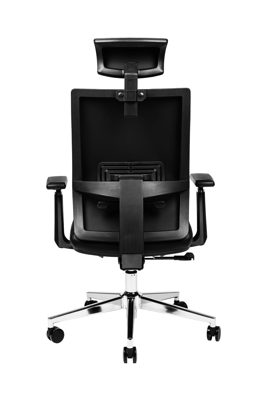 Girona: CUSTÓ Girona îmbină aspectul sofisticat al pielii artificiale cu beneficii ergonomice avansate. Suportul lombar 2D și tetiera 2D se ajustează precis, reducând presiunea pe discurile vertebrale. Șezutul glisant permite reglaj de adâncime, iar brațele 3D se aliniază rapid la poziția ideală de tastare. Spătarul larg susține întregul torace, favorizând respirația corectă. Baza rotativă și roțile din plastic garantează mobilitate fără zgârieturi. Potrivit pentru manageri care doresc confort premium în întâlniri îndelungate.