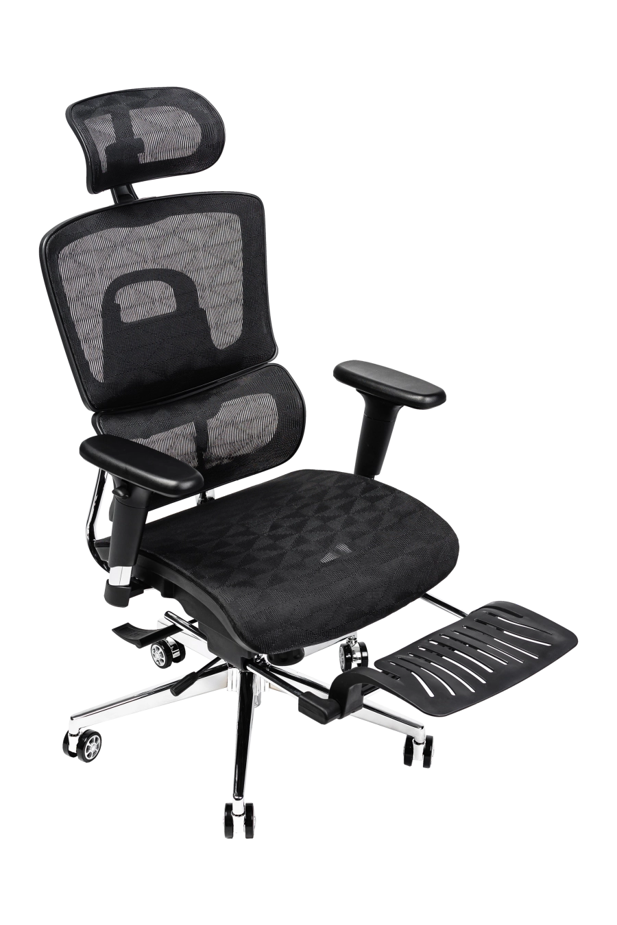 Graz: Cu șezut și spătar din plasă elastomerică, CUSTÓ Graz garantează respirabilitate și susținere elastică pe tot parcursul zilei. Tetiera 3D și brațele 3D se ajustează în fiecare direcție, iar suportul lombar fix stabilizează zona critică a spatelui. Șezutul glisant adaptă adâncimea pentru orice statură, iar suportul extensibil pentru picioare transformă pauzele într-un veritabil moment de relaxare. Mecanismul sincron urmărește mișcările naturale ale corpului, reducând oboseala. Roțile din poliuretan protejează pardoseala și se mișcă silențios.