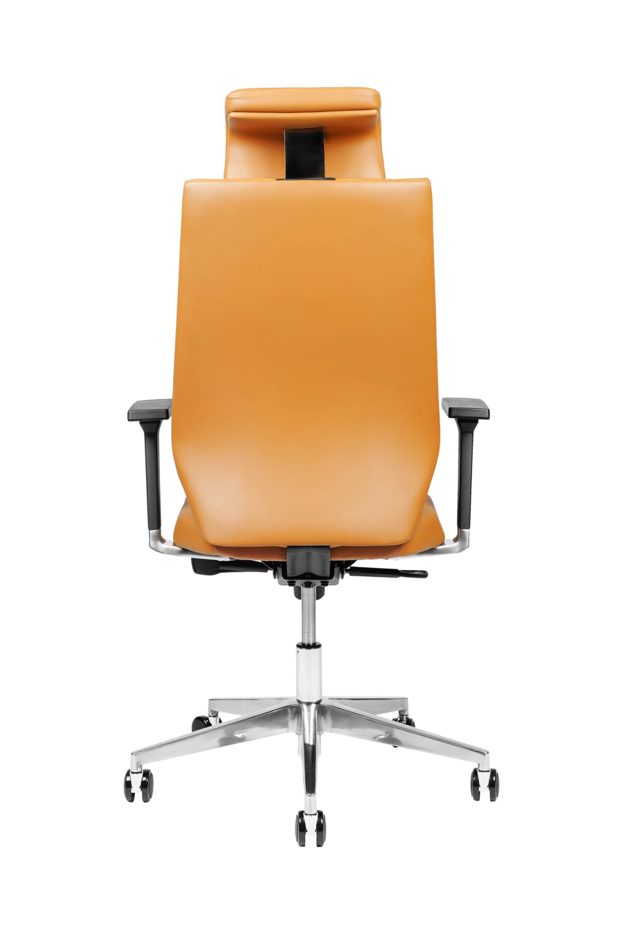 Barcelona: CUSTÓ Barcelona combină suplețea pielii artificiale de calitate premium cu avantajul cotierelor 3D, care se reglează rapid pe înălțime, adâncime și rotație pentru o postură relaxată la tastatură. Șezutul ergonomic este capitonat cu spumă de înaltă densitate, iar spătarul urmează linia spatelui, tetiera fixă susținând coloana cervicală în pauzele scurte. Mecanismul de balansare îți permite să alternezi între lucru intens și destindere. Accentele oranj energizează spațiul de lucru și adaugă personalitate fără a distrage atenția.